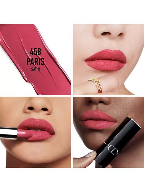 rouge dior lipstick 458 paris|dior lippenstift rouge matt 505.